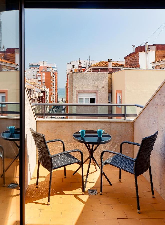 Atico Con Terraza, Vistas Al Mar Y Parking En Playa De S Lorenzo Gijón Extérieur photo