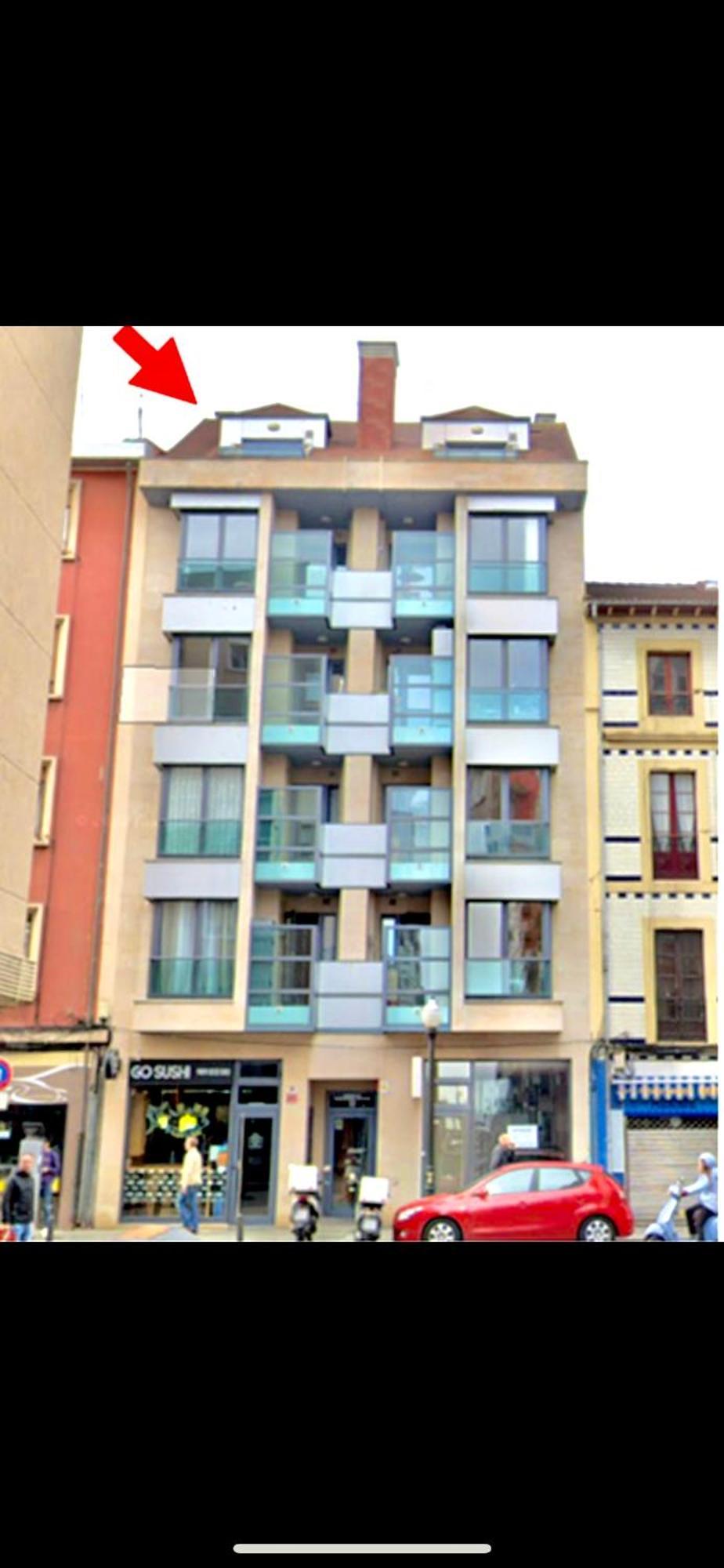 Atico Con Terraza, Vistas Al Mar Y Parking En Playa De S Lorenzo Gijón Extérieur photo